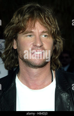 VAL KILMER SALTON SEA WORLD PREMIERE LOS ANGELES EGYPTIAN THEATRE HOLLYWOOD LOS ANGELES USA 23. April 2002 Stockfoto