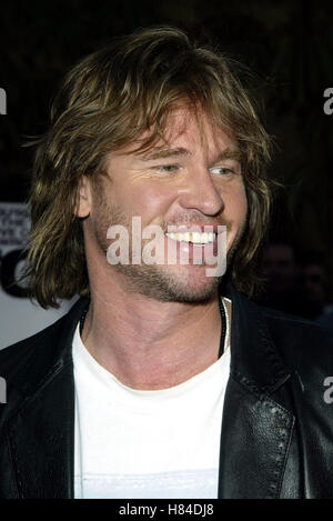 VAL KILMER SALTON SEA WORLD PREMIERE LOS ANGELES EGYPTIAN THEATRE HOLLYWOOD LOS ANGELES USA 23. April 2002 Stockfoto