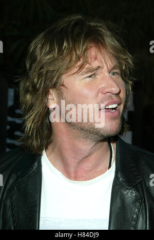 VAL KILMER SALTON SEA WORLD PREMIERE LOS ANGELES EGYPTIAN THEATRE HOLLYWOOD LOS ANGELES USA 23. April 2002 Stockfoto