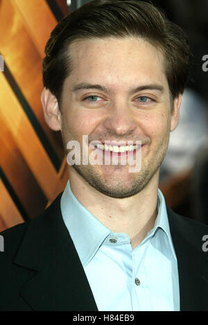 TOBEY MAGUIRE SPIDER-MAN FILM PREMIERE WESTWOOD LOS ANGELES USA 29. April 2002 Stockfoto