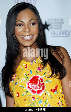 ASHANTI 2. BET AWARDS NOMIMATIONS KODAK THEATRE HOLLYWOOD LOS ANGELES USA 14. Mai 2002 Stockfoto