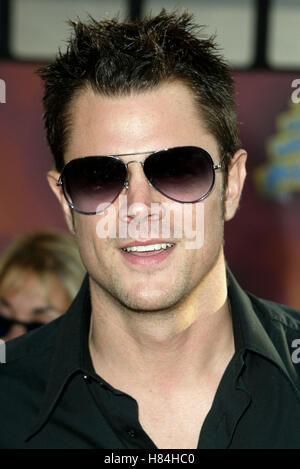 JOHNNY KNOXVILLE 2002 MTV MOVIE AWARDS Ankünfte SHRINE AUDITORIUM DOWNTOWN LOS ANGELES USA 01 Juni 2002 Stockfoto