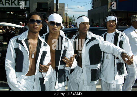 B2K 2ND ANNUAL BET AWARDS KODAK THEATRE HOLLYWOOD LOS ANGELES USA 25. Juni 2002 Stockfoto
