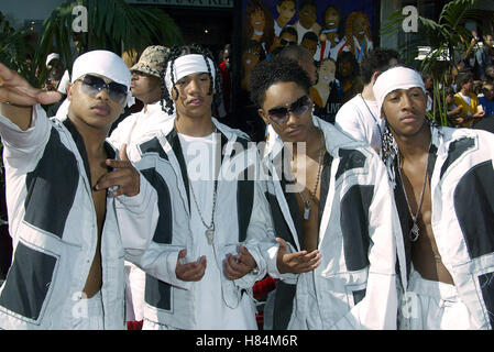 B2K 2ND ANNUAL BET AWARDS KODAK THEATRE HOLLYWOOD LOS ANGELES USA 25. Juni 2002 Stockfoto