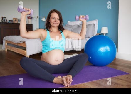 Motivation hat einen guten Einfluss Stockfoto