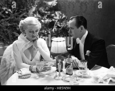 Spätere Heirat Ausgeschlossen, (EX-Frau) USA 1933 s/w, Regie: Robert Florey, BETTE DAVIS, GENE RAYMOND, Stichwort: Antrag Stockfoto