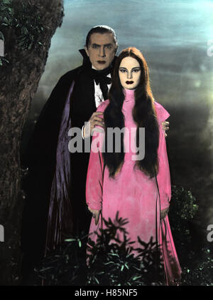 Das Zeichen des Vampirs, (MARK OF THE VAMPIRE) USA 1935, Regie: Tod Browning, BELA LUGOSI, CAROL BORLAND Stockfoto