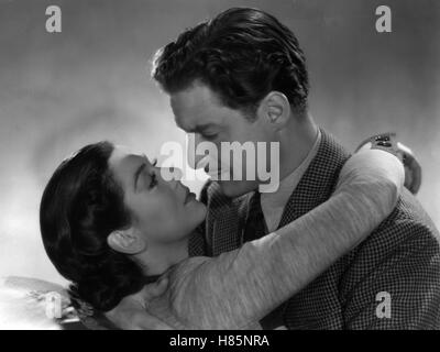 Zitadelle, (Zitadelle) sterben USA 1938, Regie: King Vidor, ROSALIND RUSSELL, ROBERT DONAT, Stichwort: Paar, Umarmung Stockfoto