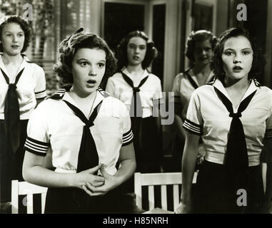 Vorhang Auf Für Judy (EVERYBODY SING) USA 1938, Regie: Edwin Marin, JUDY GARLAND li. Stockfoto