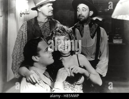 Der Große Bluff (DESTRY RIDES AGAIN) USA 1939, Regie: George Marshall, BRIAN DONLEVYS, MARLENE DIETRICH Stockfoto