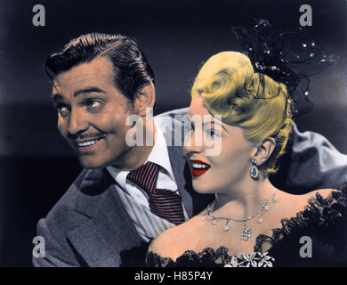 Ein Toller Bursche, (HONKY TONK) USA 1941, Regie: Jack Conway, CLARK GABLE, LANA TURNER, Stichwort: Paar Stockfoto
