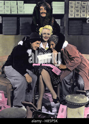 Sterben die Marx Brothers Im Kaufhaus, (THE BIG STORE) USA 1941, Regie: Charles Riesner, CHICO MARX, GROUCHO MARX, HARPO MARX, MARGARET DUMONT Stockfoto