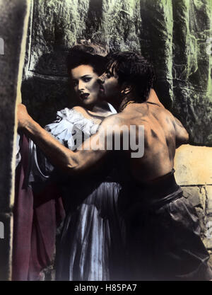Der Seeräuber, (der schwarze Schwan) USA 1942, Regie: Henry King, MAUREEN O'HARA, TYRONE POWER Stockfoto