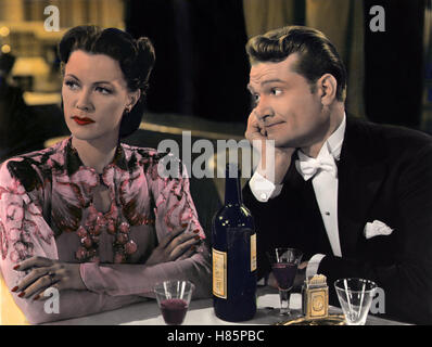 Der Tolpatsch Und sterben Schöne (I DOOD es) USA 1943, Regie: Vincente Minnelli, ELEANOR POWELL, RED SKELTON, Stichwort: Wein, aufbewahrt Stockfoto