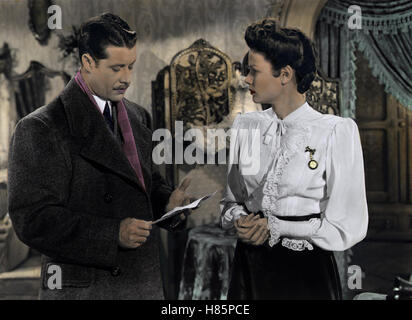 Ein Himmlischer Sünder (HEAVEN CAN WAIT) USA 1943 s/w, Regie: Ernst Lubitsch, DON AMECHE, MARJORIE MAIN Stichwort: kurze Stockfoto