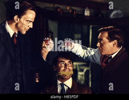 Arsen Und Spitzenhäubchen (Arsen und SPITZENHÄUBCHEN) USA 1944, Regie: Frank Capra, RAYMOND MASSEY, CARY GRANT, PETER LORRE, Stichwort: Prost, Glas, Trinken, Knebel Stockfoto