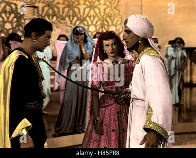 Sindbad der Seefahrer, (SINDBAD THE SAILOR) USA 1947, Regie: Richard Wallace, DOUGLAS FAIRBANKS Jr., MAUREEN O'HARA + ANTHONY QUINN, Stichwort: Säbel Stockfoto