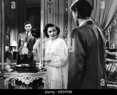 Du Lebst Noch 105 Minuten (SORRY, WRONG NUMBER) USA 1948 s/w, Regie: BARBARA STANWYCK, BURT LANCASTER, Lucille Fletcher, Stichwort: Spiegel, Spiegelbild Stockfoto