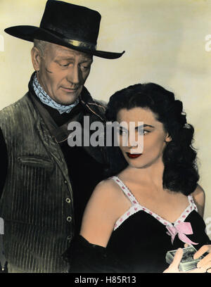 Red River, USA (RED RIVER) 1948, Regie: Howard Hawks, JOHN WAYNE, JOANNE DRU, Schlüssel; Western, ccc Stockfoto