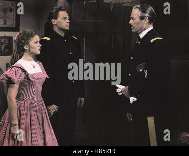 Bis Zum Letzten Mann (FORT APACHE) USA 1948, Regie: John Ford, SHIRLEY TEMPLE, JOHN AGAR + HENRY FONDA, Stichwort: einheitliche Stockfoto