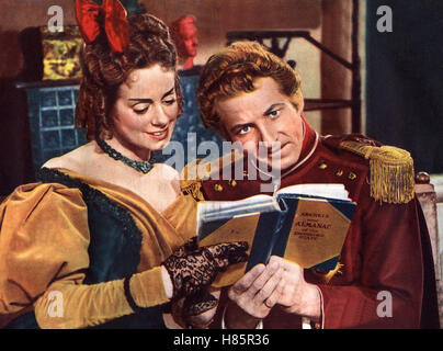 Sterben die Sündige Stadt (THE INSPECTOR GENERAL) USA 1949, Regie: Henry Koster, ELSA LANCHESTER, DANNY KAYE, Stichwort: Buch Stockfoto