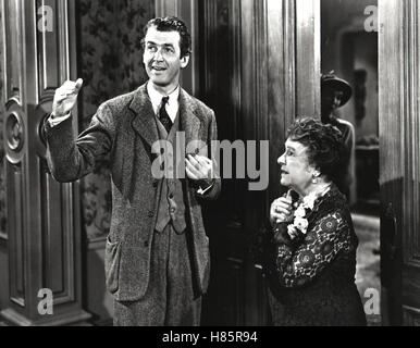 Mein Freund Harvey, USA (HARVEY) 1950, Regie: Henry Koster, JAMES STEWART + JOSEPHINE HULL Stockfoto