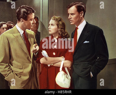 Eine Falle für den Playboy, (JUST THIS ONCE) USA 1951, Regie: Don Weis, PETER LAWFORD, JANET LEIGH, RICHARD ANDERSON Stockfoto