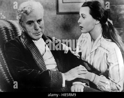 Rampenlicht, (LIMELIGHT) USA 1952 s/w, Regie: Charles Chaplin, CHARLES CHAPLIN, CLAIRE BLOOM Stockfoto