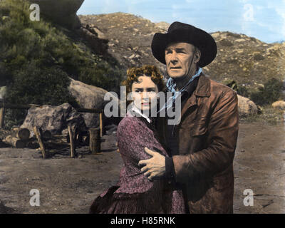 Goldraub in Texas (HENKERS KNOT) USA 1952, Regie: Roy Higgins, DONNA REED, RANDOLPH SCOTT Stockfoto