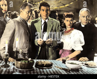 Kampf der Welten (WAR OF THE WORLDS) USA 1953, Regie: Byron Haskin, GENE BARRY (mi), ANN ROBINSON, LEWIS MARTIN Stockfoto