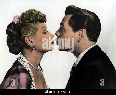 Villa Mit 100 PS (THE LONG, LONG TRAILER) USA 1953, Regie: Vincente Minelli, LUCILLE BALL, DESI ARNAZ, Stichwort: Bavaria Stockfoto