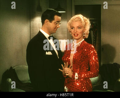 Blondinen Bevorzugt (GENTLEMEN PREFER BLONDES), USA 1953, Regie: Howard Hawks, ELLIOT REID + MARILYN MONROE Stockfoto