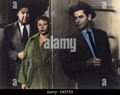 Lebensgier, (menschliche Sehnsucht) USA 1954 s/w, Regie: Fritz Lang, BRODERICK CRAWFORD, GLORIA GRAHAME, GLENN FORD Stockfoto