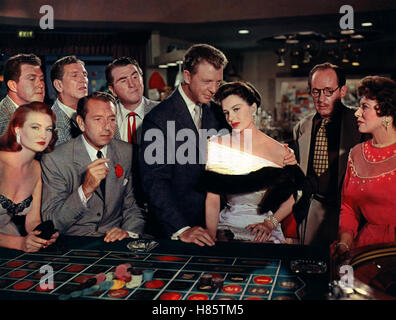 Viva Las Vegas (MEET ME IN LAS VEGAS) USA 1955, Regie: Roy Rowland, PAUL HENREID (mi li), DAN DAILEY (mi), CYD CHARISSE (mi re), Stichwort: Roulette, moderiere, Casino Stockfoto