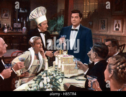 Ständchen (SERENADE) USA 1956, Regie: Anthony Mann, JOAN FONTAINE, MARIO LANZA, Stichwort: Feier, Torte, Champagner, Werk Stockfoto