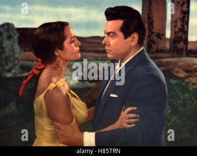 Ständchen (SERENADE) USA 1956, Regie: Anthony Mann, SARITA MONTIEL, MARIO LANZA Stockfoto