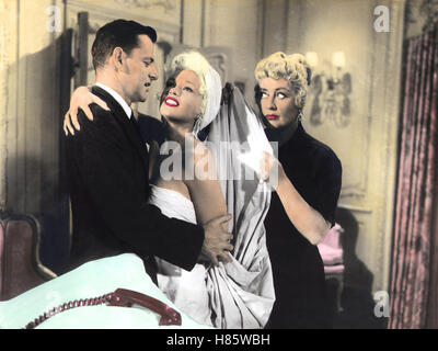 Sirene in Blond, (WILL Erfolg SPOIL ROCK HUNTER?) USA 1957, Regie: Frank Tashlin, TONY RANDALL, JAYNE MANSFIELD, JOAN BLONDELL, Stichwort: Paar Stockfoto