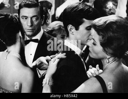 Lieben Sie Brahms?, (auf Wiedersehen wieder) USA 1960, Regie: Anatole Litvak, YVES MONTAND, ANTHONY PERKINS, INGRID BERGMAN Stockfoto