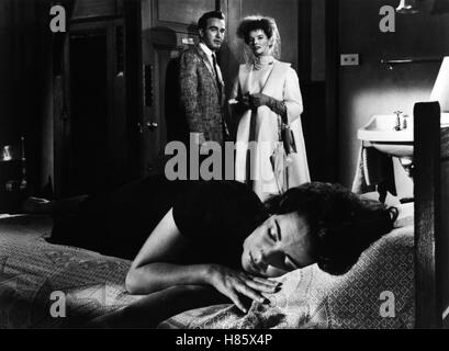 Riment Im Letzten Sommer, (plötzlich im letzten Sommer) USA 1960, Regie: Mankiewicz, ELIZABETH TAYLOR (Vo), MONTGOMERY CLIFT, KATHARINE HEPBURN (Hallo) Stockfoto