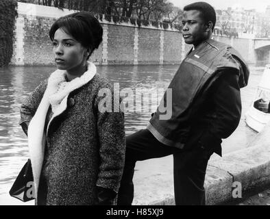 Paris Blues, (PARIS BLUES) USA 1961, Regie: Martin Ritt, DIAHANN CARROLL, SIDNEY POITIER Stockfoto