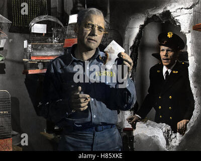 Der Gefangene von Alcatraz (BIRDMAN OF ALCATRAZ) USA 1961, Regie: John Frankenheimer, BURT LANCASTER, NEVILLE BRAND, Stichwort: Zelle, Gefängnis, Käfig, Häftling, Wärter Stockfoto