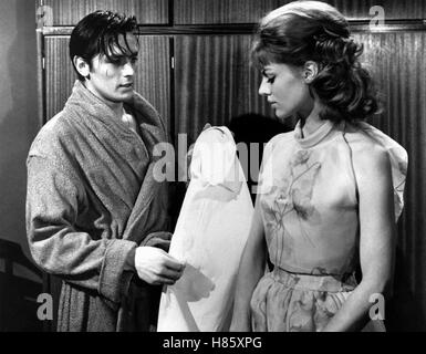 Lautlos Wie Die Nacht, (MELODIE EN SOUS-SOL) s/w F-IT 1962, Regie: Henri Verneuil, ALAIN DELON, VIVIANE ROMANCE Stockfoto