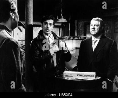 Lautlos Wie Die Nacht, (MELODIE EN SOUS-SOL) s/w F-IT 1962, Regie: Henri Verneuil, ALAIN DELON, JEAN GABIN Stockfoto