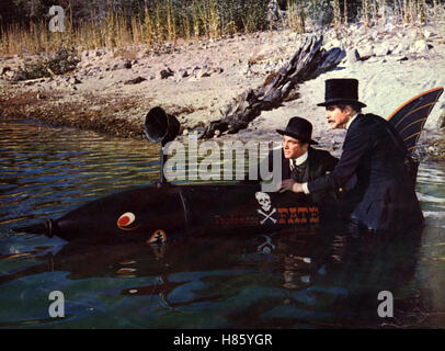 Das Große Rennen Rund um sterben, Welt, (THE GREAT RACE) USA 1964, Regie: Blake Edwards, PETER FALK, JACK LEMMON, Stichwort: Boot, Torpedos, U-Boot, Rakete Stockfoto