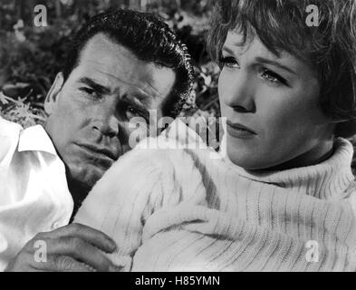 Nur Für Offiziere, s/w (die AMERIKANISIERUNG von EMILY) USA 1964, Regie: Arthur Hiller, JAMES GARNER, JULIE ANDREWS Stockfoto