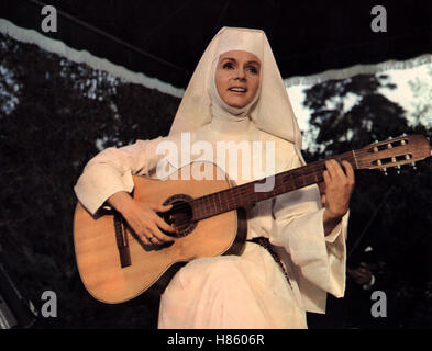 Dominique - Die Singende Henny, (die singende Nonne) USA 1965, Regie: Henry Koster, DEBBIE REYNOLDS, Stichwort: Gitarre Stockfoto