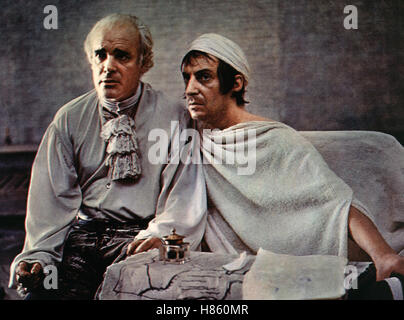 Sterben, Verfolgung Und Ermordung von Jean-Paul Marat, (Verfolgung und Ermordung von JEAN-PAUL MARAT) GB 1966, Regie: Peter Brook, PATRICK MAGEE, IAN RICHARDSON Stockfoto