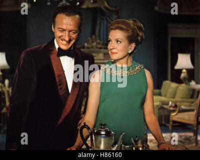 Sterben Pille Krieg eine Allem Schuld, (die Klugheit und die Pille) USA 1967, Regie: Fielder Cook, DAVID NIVEN, DEBORAH KERR Stockfoto