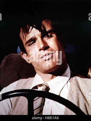 Bonnie Und Clyde, (BONNIE und CLYDE) USA 1967, Regie: Arthur Penn, WARREN BEATTY, Stichwort: Lenkrad, Steuer, Volant, Krawatte Stockfoto