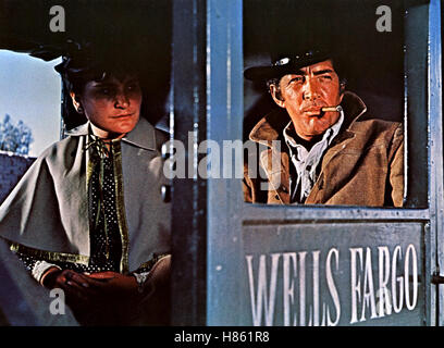 Todfeinde, (FICE CARD STUD) USA 1968, Regie: Henry Hathaway, DEAN MARTIN (Re), Stichwort: Herbst Stockfoto